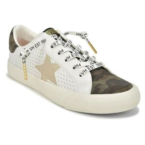 Vintage Havana Ansy White Camo sneakers size 8